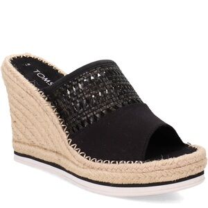 Tom’s wedge espadrilles - wore 2-3 times. Almost new!